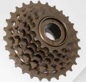 6 Speed 14-28T Bicycle Freewheel None Index Threaded Cassette Sprocket Cogs - Picture 1 of 9