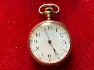 Antique 14K Gold Waltham Open Face Ladies pocket watch - Picture 1 of 7