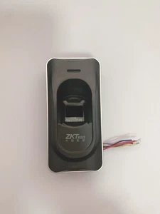 Used ZKTeco IP65 FR1200 Fingerprint 13.56MHz RFID Reader RS485 For Inbio - Picture 1 of 5