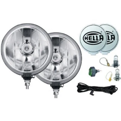 Kit de lámpara de conducción halógena Hella 010032801 700FF 12V *Totalmente nueva* Foto 1 de 4