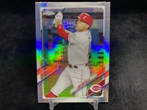 JOEY VOTTO 2021 TOPPS CHROME #156 BASE PRISM REFRACTOR / CINCINATTI REDS - Picture 1 of 2