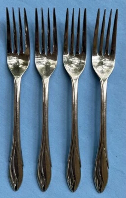 四套山崎De Sousa虹膜不锈钢餐叉 — 第 1/4 张图片