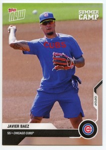 2020 Topps Now Road to Opening Day Summer Camp #OD502 Javier Baez - NM