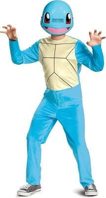 Squirtle Clásico Pokemon Nintendo Videojuego Vestido Elegante Halloween Niño Disfraz Foto 1 de 2