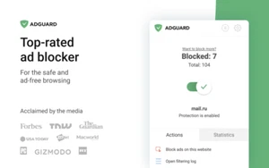 AdGuard Lifetime Key - Up to 9 Devices | Ad Blocking, Privacy & Parental Control - Bild 1 von 1