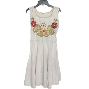 Girls Dress HandMade Embroidered Cinco De Mayo Floral Festival Party  Outfit - Picture 1 of 13