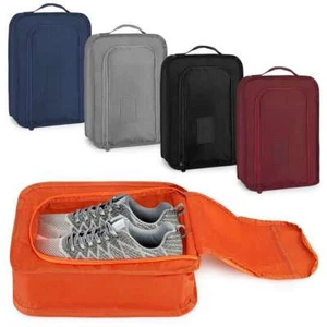 Waterproof Foldable Shoe Bag With Handle Travel Sports Gym Carry Case Storage - Picture 1 of 17