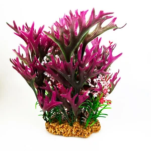 LARGE Artificial Aquarium plant plastic Decoration Ornament, FREE SHIPPING !!!! - Picture 1 of 6
