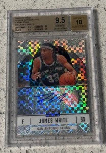 RC ROOKIE James White 2006 Topps finest chrome xfractor refractor auto BGS 9.5 - Picture 1 of 2