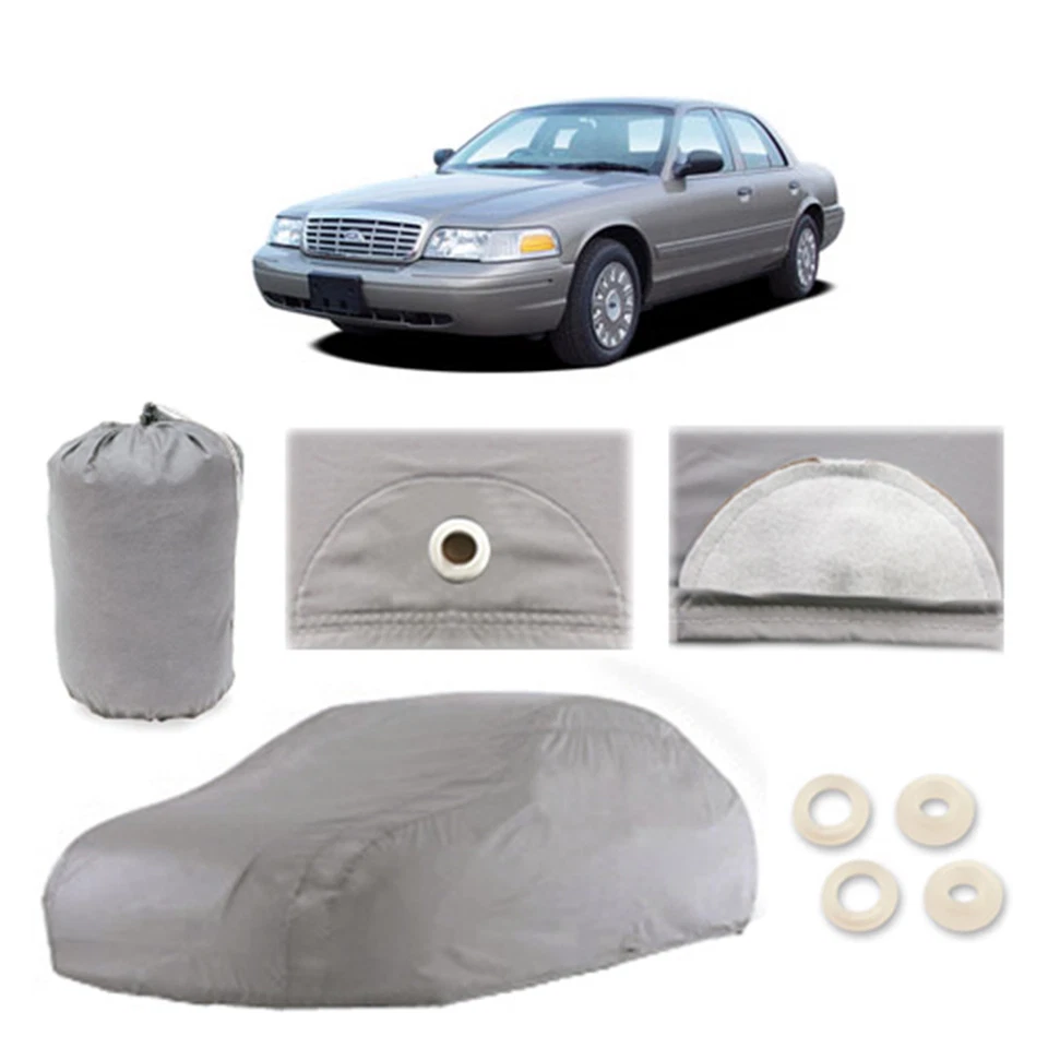 Ford Crown Victoria 4 Layer Car Cover Fit Outdoor Water Proof Rain Snow Sun Dust - Image 1 of 1