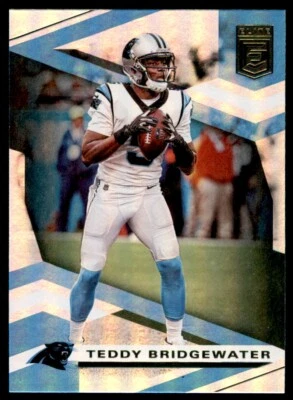 2020 Donruss Elite Teddy Bridgewater 0956 Carolina Panthers #78 - Image 1 of 2