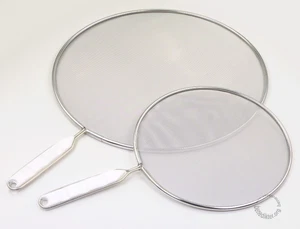 SPRITZSCHUTZ FRITTO ALUMINIUM METALTEX® PFANNEN-SPRITZ-SCHUTZ SPRITZ-DECKEL - Bild 1 von 3