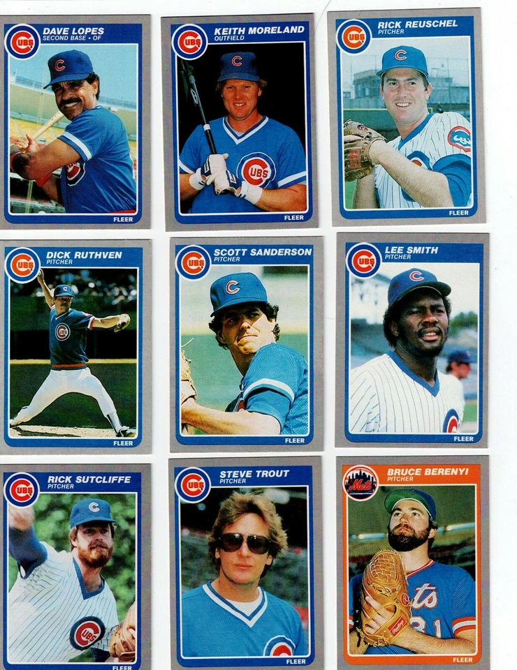 Fleer Baseball 1985 completa tu conjunto tú eliges 1-250 Foto 1 de 1