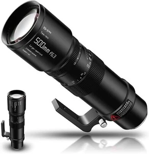 TTArtisan 500mm F6.3 Full Frame Manual Super Telephoto Lens for Fujifilm Fuji X - Picture 1 of 9