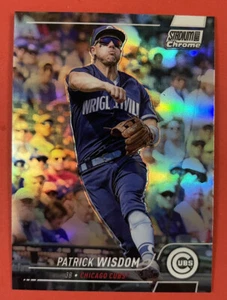 2022 Stadium Club Cromo Refractor #81 Patrick Wisdom - Imagen 1 de 2