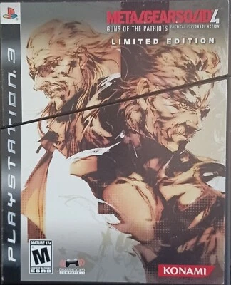 Metal Gear Solid 4: Guns of the Patriots Limited Edition for Playstation 3-LN - Image 1 of 4