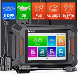 Fcar F802 Pro Diesel OBD2 Escáner Todo Sistema Diagnóstico DPF Herramienta de Regeneración - Imagen 1 de 12
