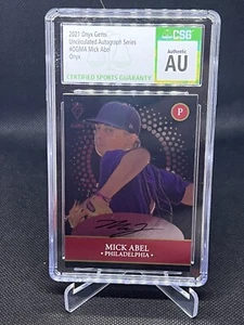 Onyx Gems 2021 automático sin circular Mick Abel Onyx CSG 6/10 - Imagen 1 de 2