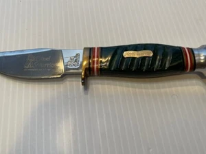 Steel Warrior Buck Skinner Fixed Blade Knife Bone Handle 8" Skinner With Display - Picture 1 of 6
