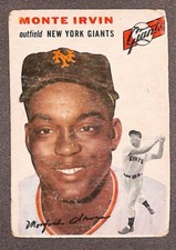 1954 Topps #3 Monte Irvin