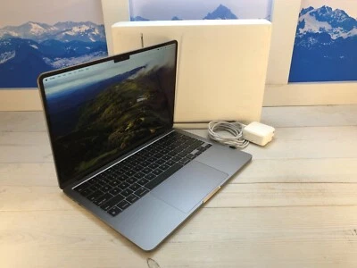 Apple MacBook Air 2022 13" Laptop M2 256GB SSD 8GB RAM Space Gray w/Box - Image 1 of 4