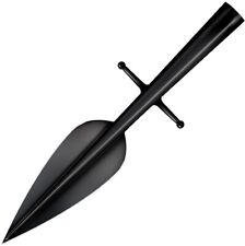 Never Unarmed European Boar Spear Head w/ 10.5" Black Stainless Steel Blade