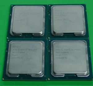 (LOT OF 4) Intel Xeon E5-2420v2 CPU Processor 2.2GHz LGA1356 SR1AJ - Picture 1 of 3