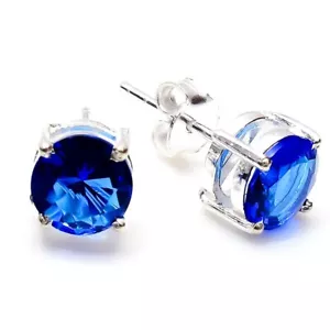 Piedras preciosas de tanzanita azul hechas a mano 925 joyas de plata esterlin... - Imagen 1 de 1