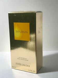 ESTEE LAUDER INTUITION Eau De Parfum 1,7 once/50 ml nuovo in scatola sigillata. - Foto 1 di 2