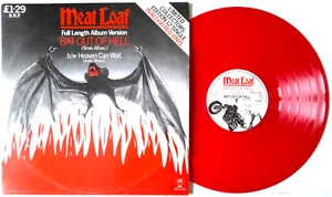 NM/EX Meat Loaf Bat Out Of Hell 12" Red Vinyl Disc - Picture 1 of 2