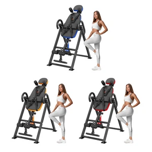 VEVOR Inversion Table Foldable Strength Training Equipment Hang Exercise Bench - Picture 1 of 38