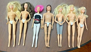 lot of 7 Disney Hannah Montana Dolls Hannah, Lilly, Oliver & Rico’s Surf Shop - Picture 1 of 2
