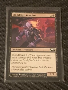 Magic the Gathering 2012 Bloodrage Vampire - Picture 1 of 2