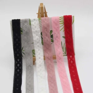 5 Yards Elastic Band Lace Stretch Trims 20mm Ribbon DIY Underwear Edge Guipure - Picture 1 of 27