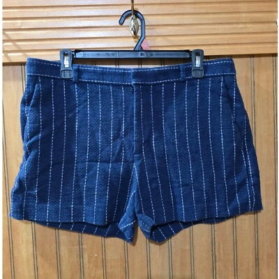 Pantalones Cortos Banana Republic Rayas Carrera Informal Pequeña Talla 12 Foto 1 de 4