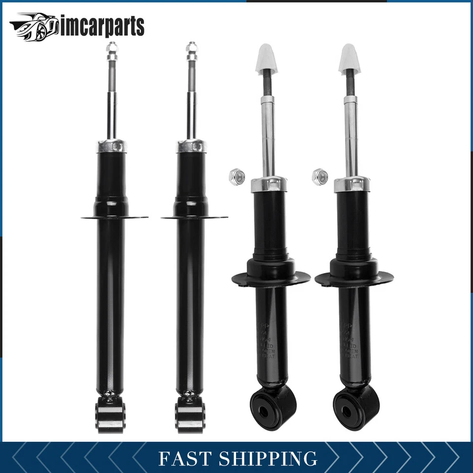 For 2000-2002 Lincoln LS 3.0L 3.9L Full Set of 4 Charged Struts Shock Assemblies Foto 1 de 1