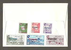 Herm Island 1961 Europa, 6 stamps on GB cover [ 494 - Bild 1 von 2