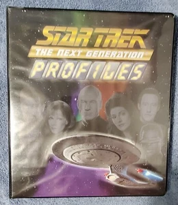 Star Trek TNG Profiles Mini Master Set/ Binder/Base/ Insert sets/Promo & More - Picture 1 of 11