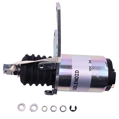 24V Solenoid Valve 139-8247 for Caterpillar 305.5 306 307B 307C 307D 308C - Image 1 of 4