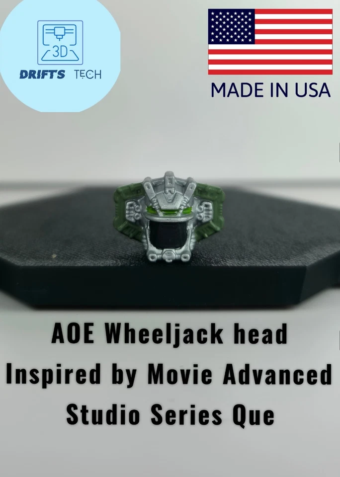 Kit de actualización cabezal para Studio Series DOTM Que Wheeljack  Foto 1 de 4