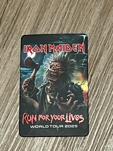 Iron Maiden Fan Card  Run for your lifes Tour 2025 - Bild 1 von 2