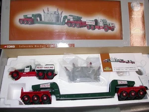Corgi Premier Heavy Haulers US 55103 Diamond T980 Girder Trailer w/ Transformer - Picture 1 of 5