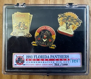 1993 Florida Panthers Commemorative Pin Set - Limited Arena Collection #764/10000 - Bild 1 von 3