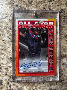 Vladimir Guerrero JR 2025 Topps 1990 All-Star Auto/10 Toronto Blue Jays - Picture 1 of 2