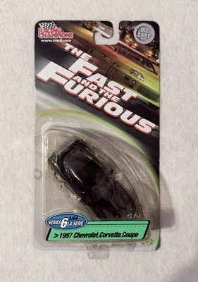Coche diecast Chevy Corvette Fast and the Furious Racing Champions Series 6 1997 Foto 1 de 2