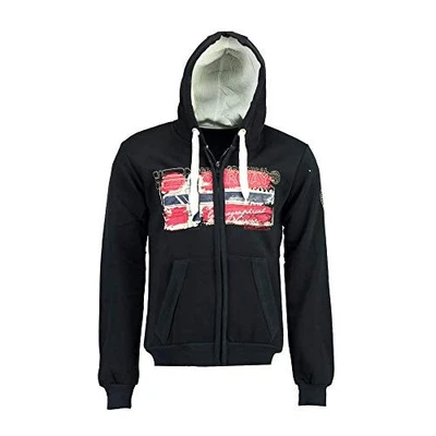 Географическая Норвегия толстовка с капюшоном Gayto синий человек - Изображение 1 из 4