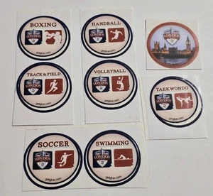London 2012 Olympics Get Glue collectible TV stickers lot - Picture 1 of 1