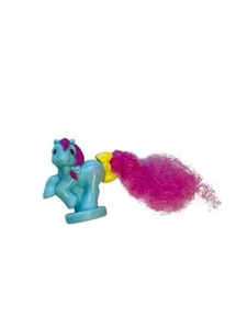 Vinage Vintage 1981 MLP My Little Pony G1 petite pony blue with clock mark - Picture 1 of 4