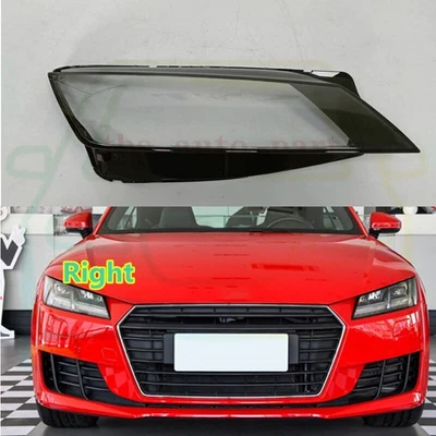 Right Headlight Lens Cover+Glue Fit For Audi TT TTS 2016-2022 / TT RS 2018-2022 - Image 1 of 4