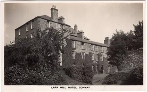 CAERNARVONSHIRE - CONWAY, LARK HILL HOTEL, REAL PHOTO - Picture 1 of 2